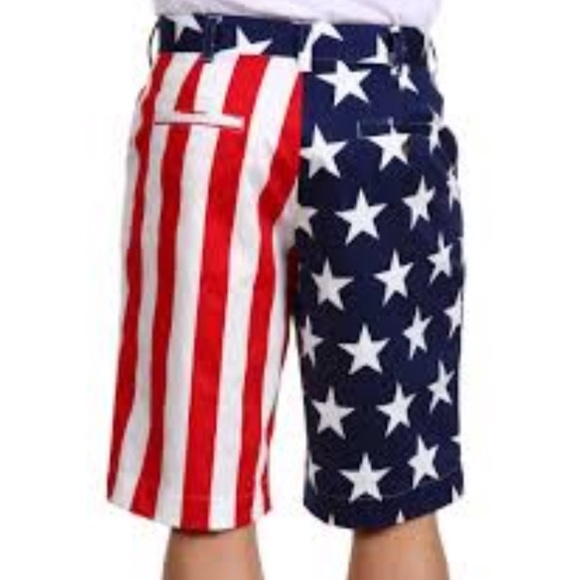 Loudmouth Other - Loudmouth Golf Stars Stripes Shorts  NWT Sz 38🇺🇸